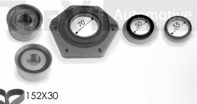 TREVI AUTOMOTIVE kd1216s -  Комплект ремня ГРМ